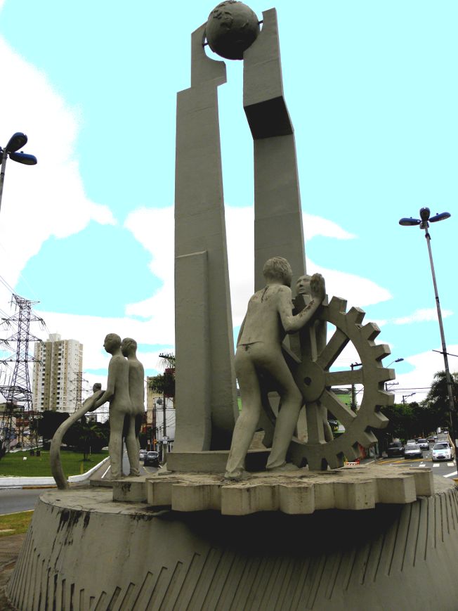 Homenagem ao trabalho e desenvolvimento de São Caetano do Sul sao-caetano-do-sul, tributo-ao-trabalho